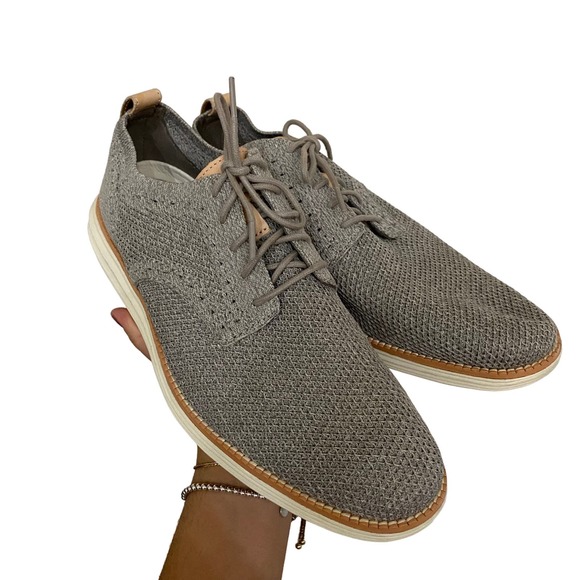 Cole Haan Gray Original grand Stitch lite Wing tip Shoes sz 9 main image 5
